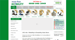 Desktop Screenshot of morethanmobility.com